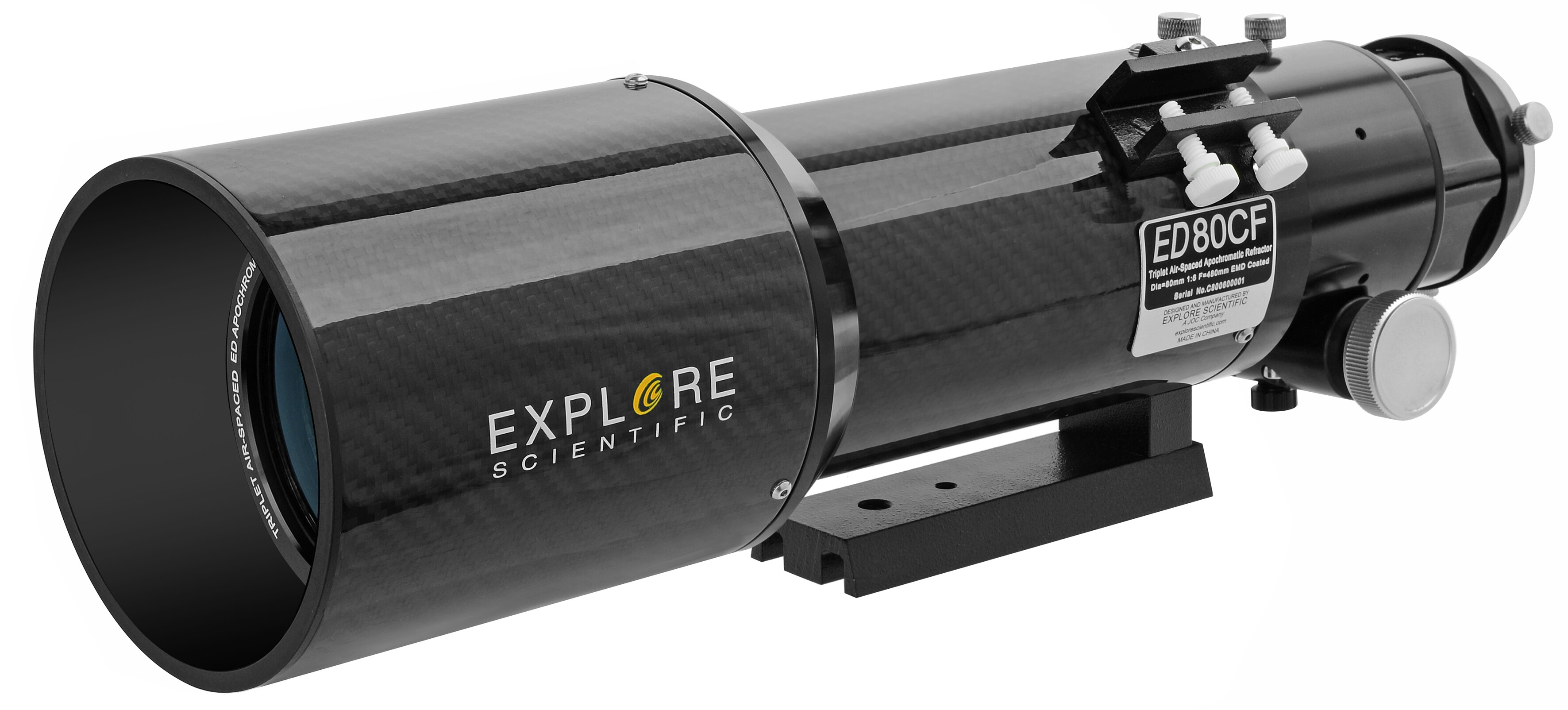 EXPLORE SCIENTIFIC ED APO 80mm f/6 FCD-100 Alu HEX