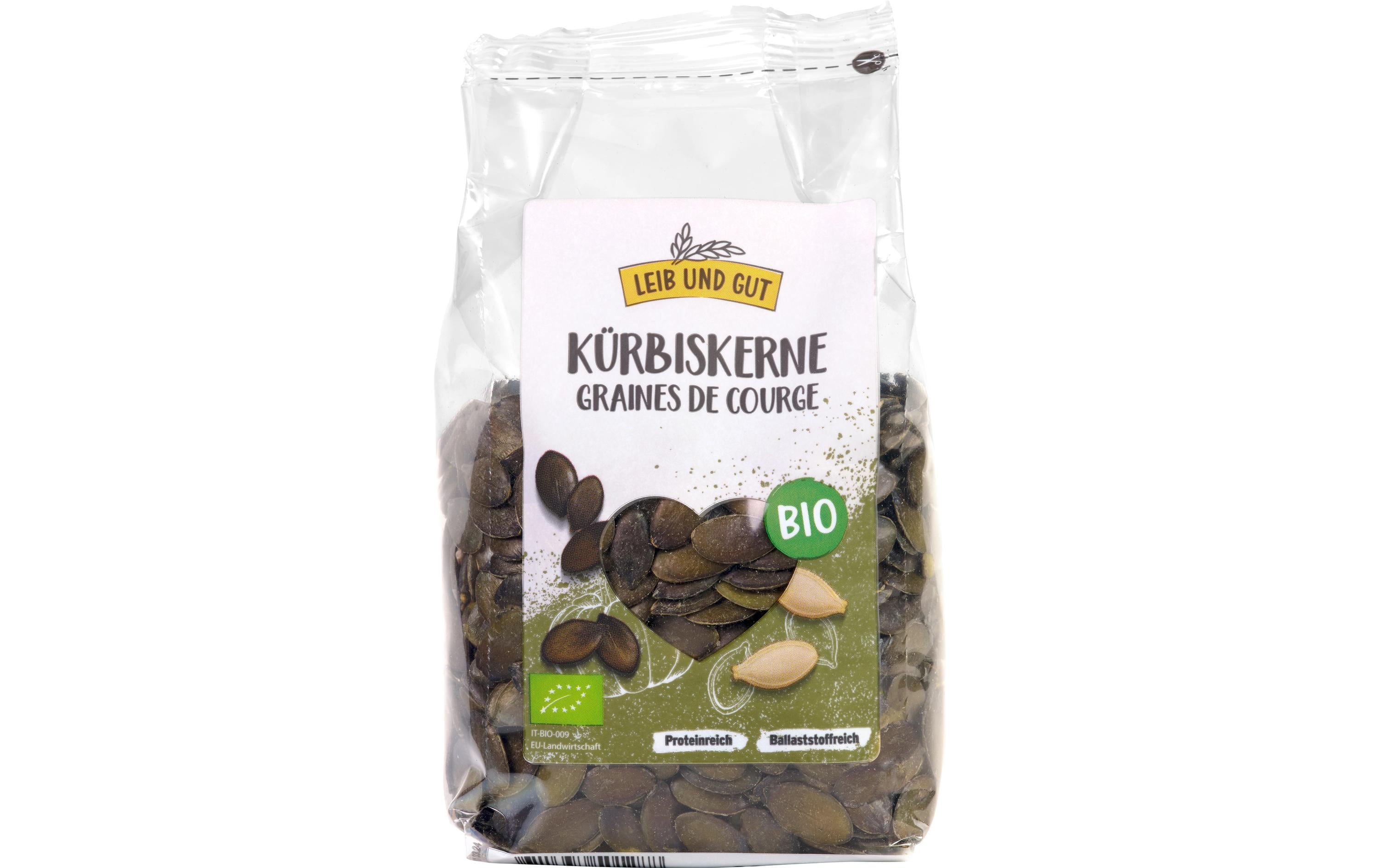 Bio Kürbiskerne 260 gKürbiskerne in Bio-Qualität
