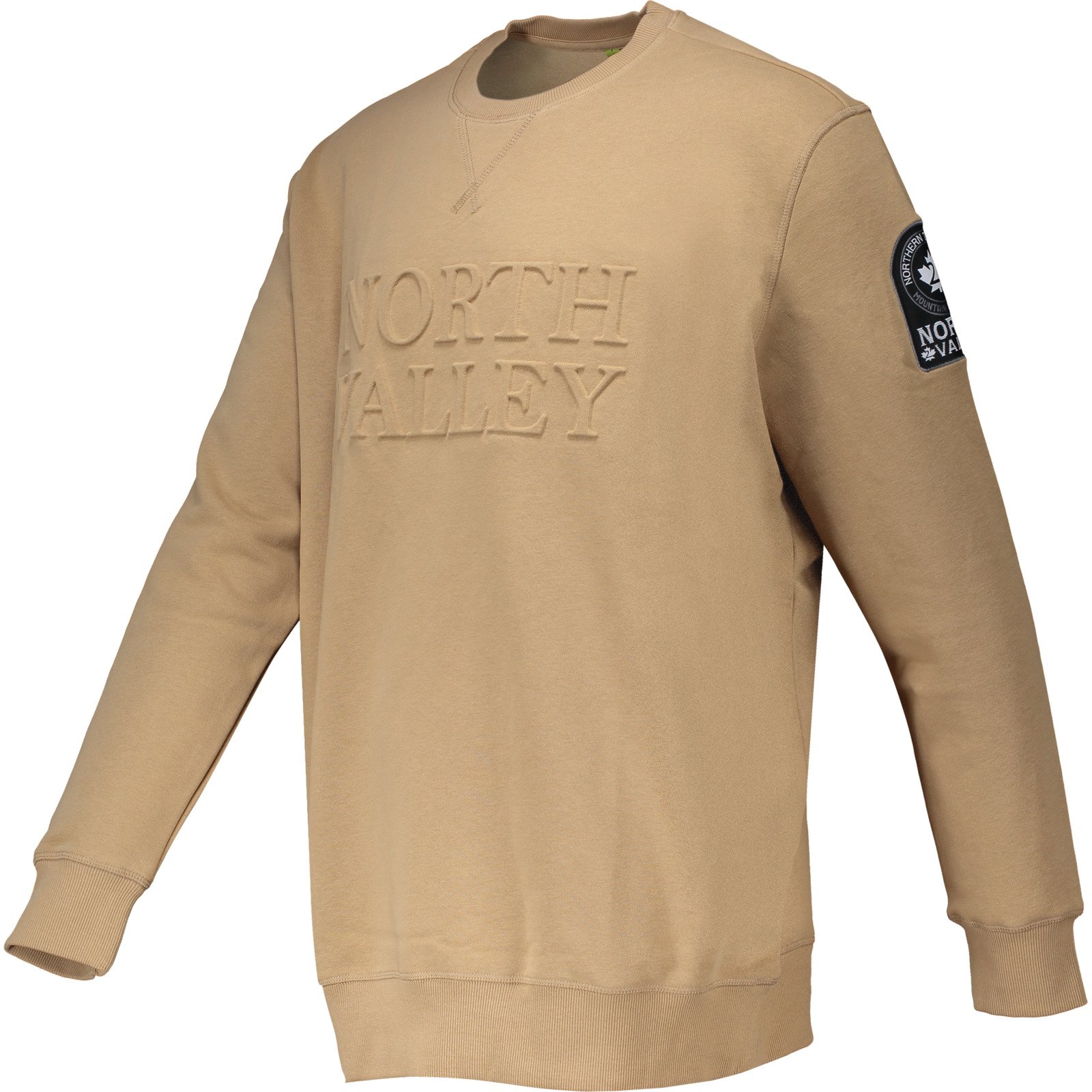 Northvalley Herren-Sweatshirt Andy XL, beige