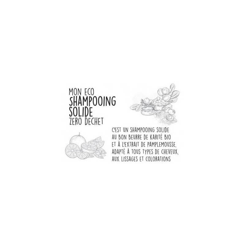 Shampooing solide Mon Eco Zéro Déchet - 65g