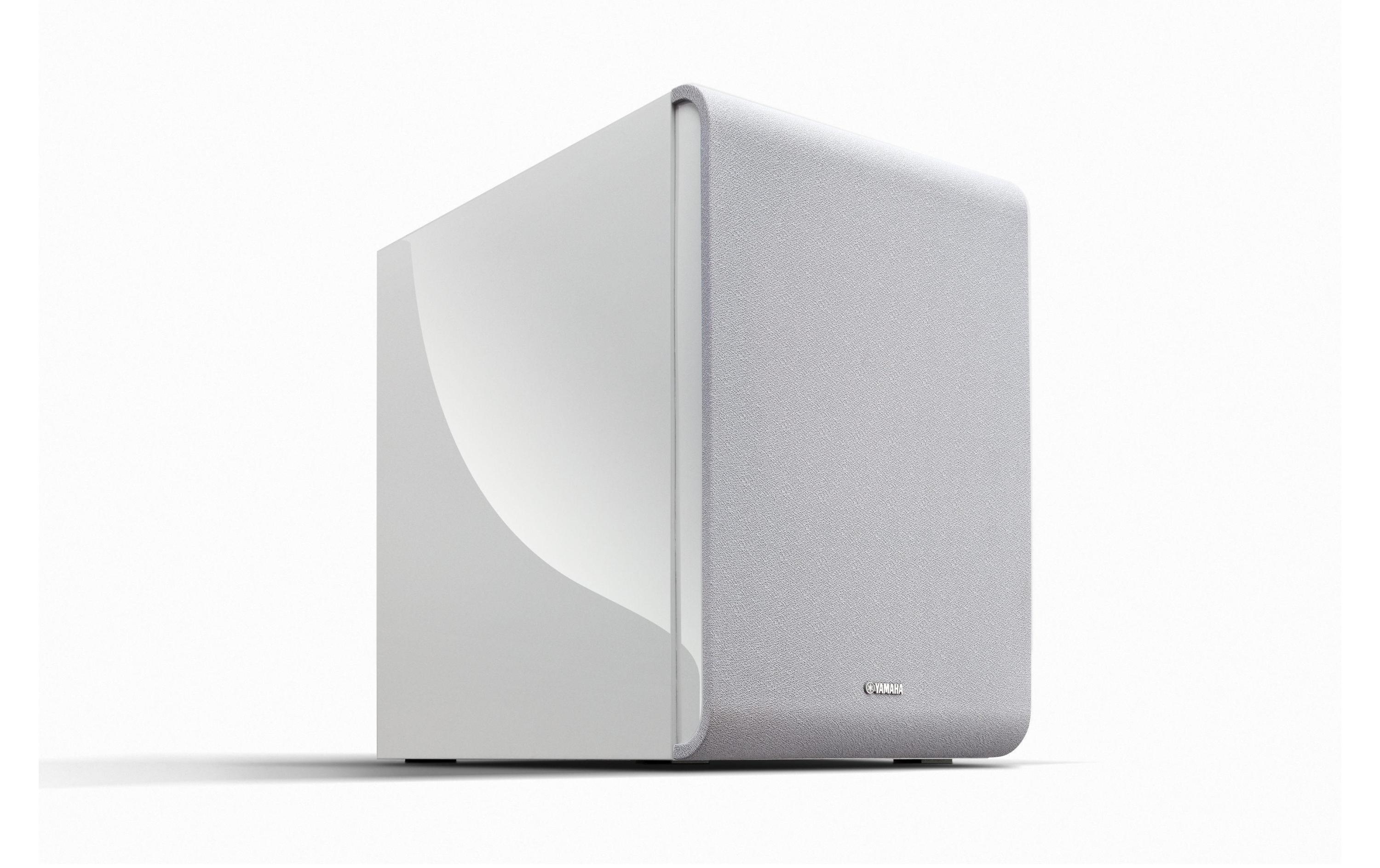 Subwoofer MusicCast SUB 100 Piano-Weiss<br>Netzwerk-Subwoofer
