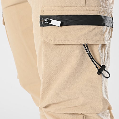 Pantalon Cargo Beige