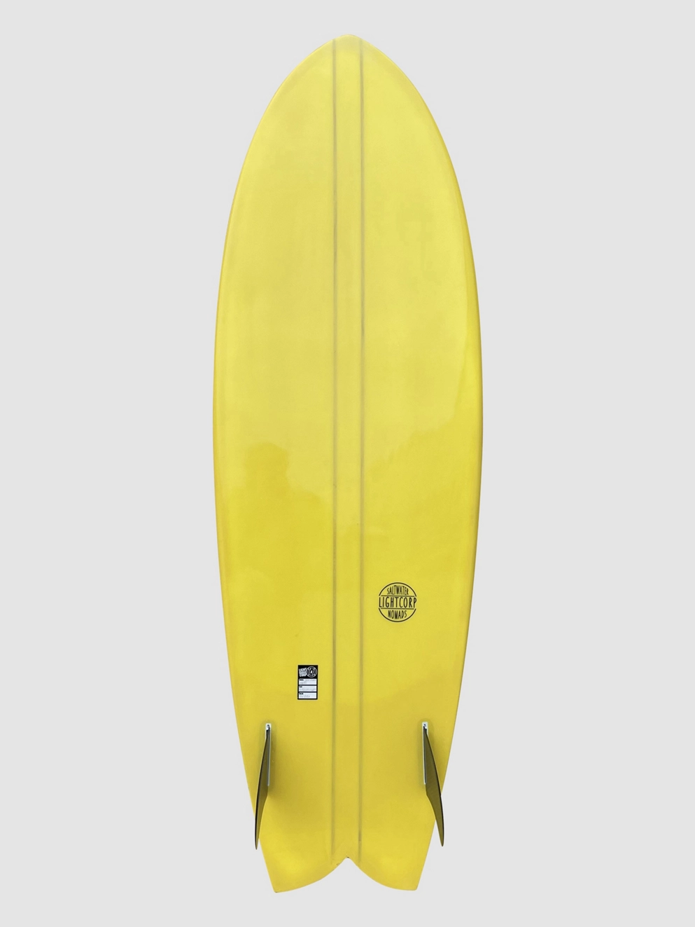 Light Mahi Mahi - PU - Future Surfboard yellow