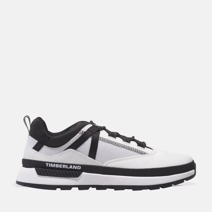 Basket basse à lacets Euro Trekker pour homme en blanc