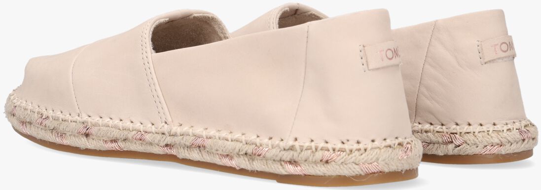 TOMS taupe toms espadrilles macadamia leather wm esp