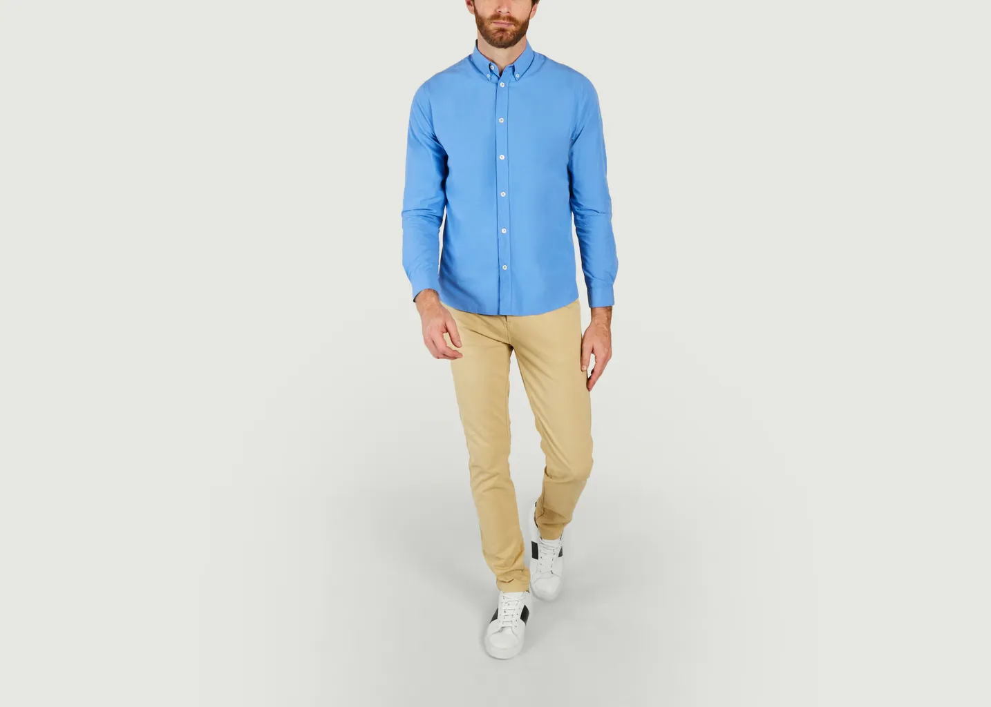 Chemise En Popeline Cuisse de Grenouille