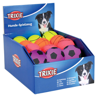 Trixie Neonbälle Moosgummi D=6cm