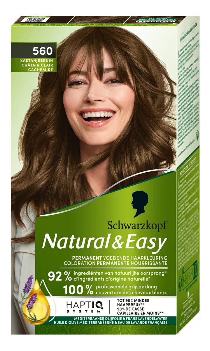 Schwarzkopf Natural & Easy 560 Kashmir Lysebrun