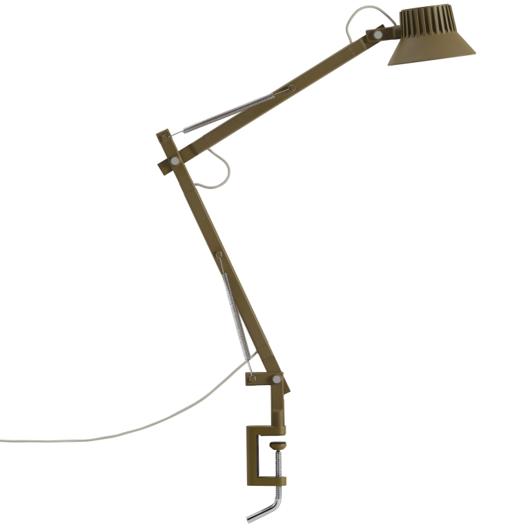 Muuto Dedicate S2 klemlamp bruin