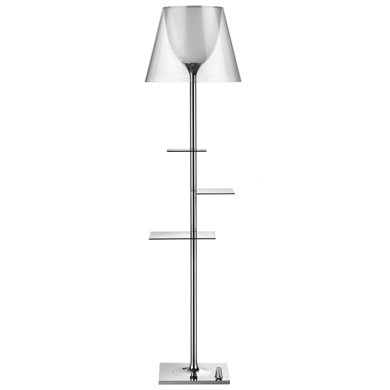 Flos Bibliotheque Nationale vloerlamp gealuminiseerd brons