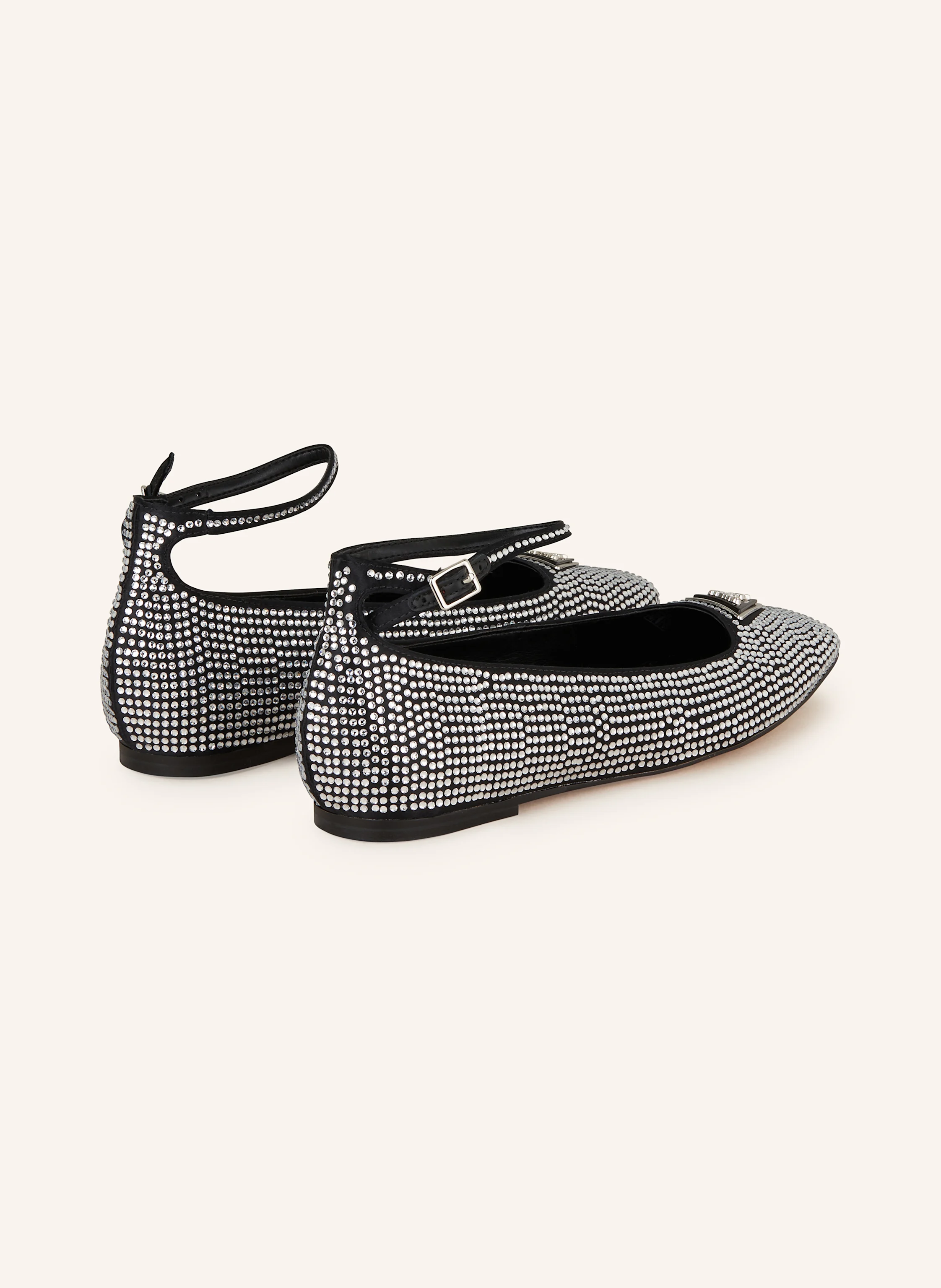 GUESS Slingballerinas mit Schmucksteinen