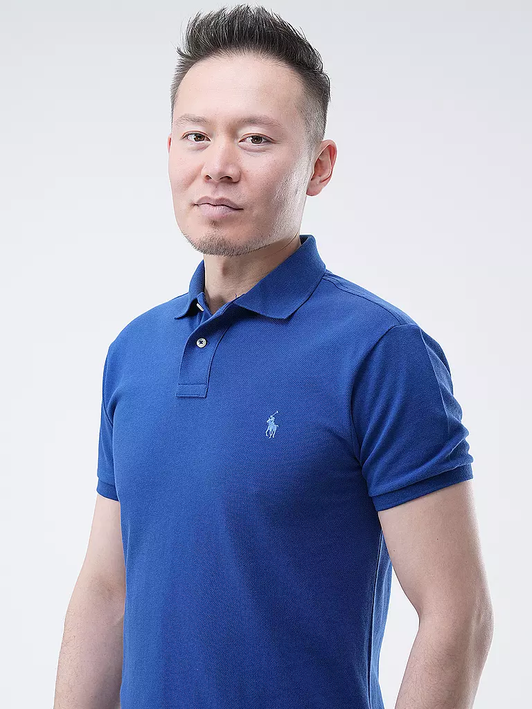 POLO RALPH LAUREN Poloshirt Slim Fit dunkelblau