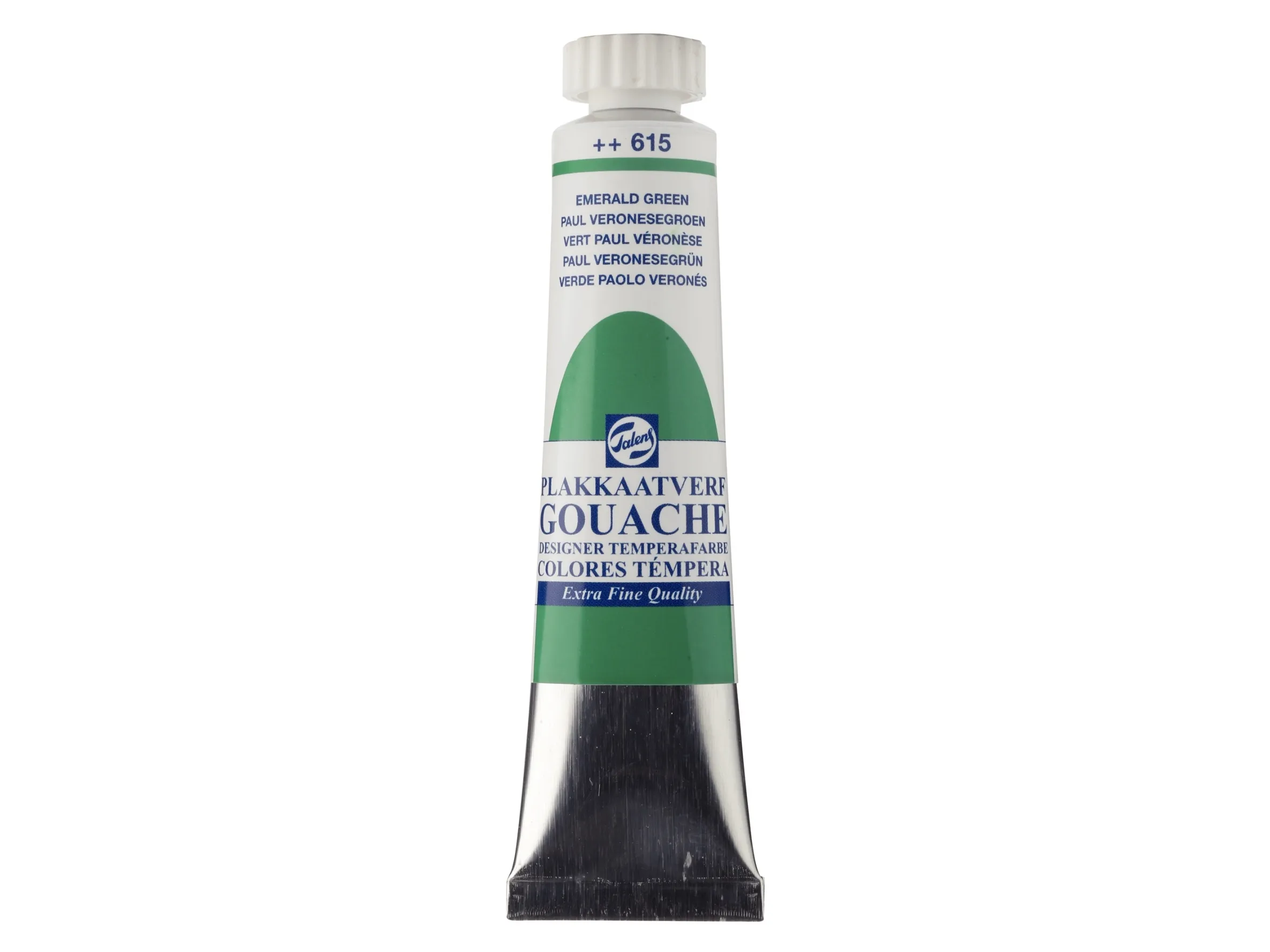 Talens Gouache Extra Fine Quality Tube Emerald Green 615