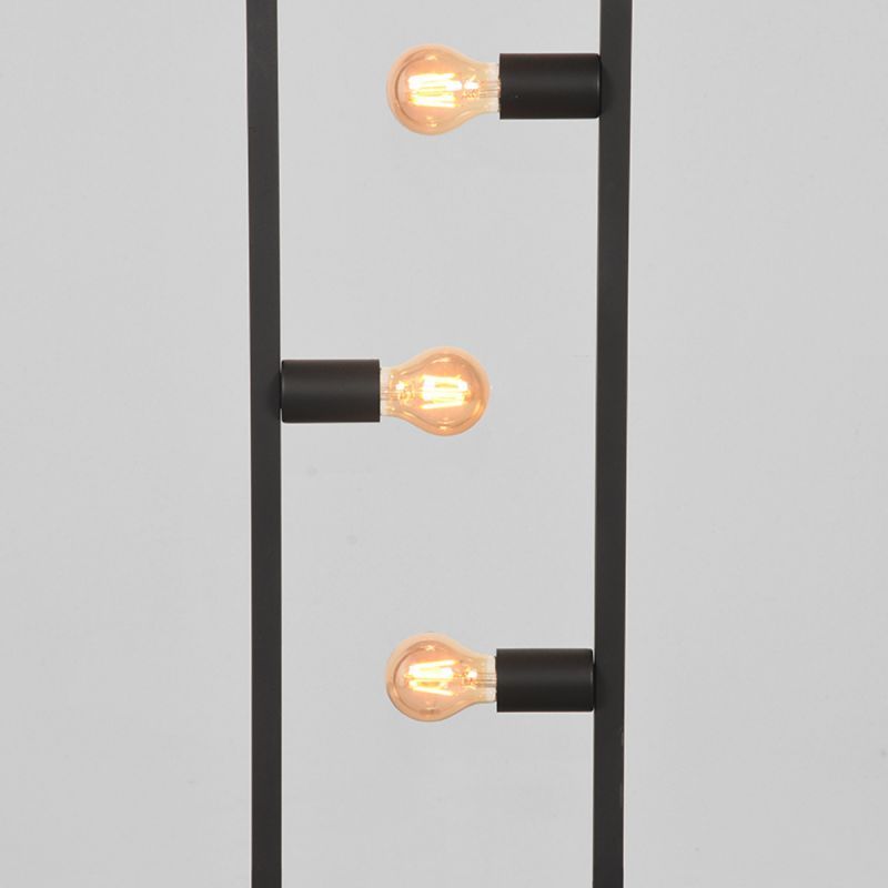 Vloerlamp Zwart MT-2366 Quadrato B35 x D25 cm