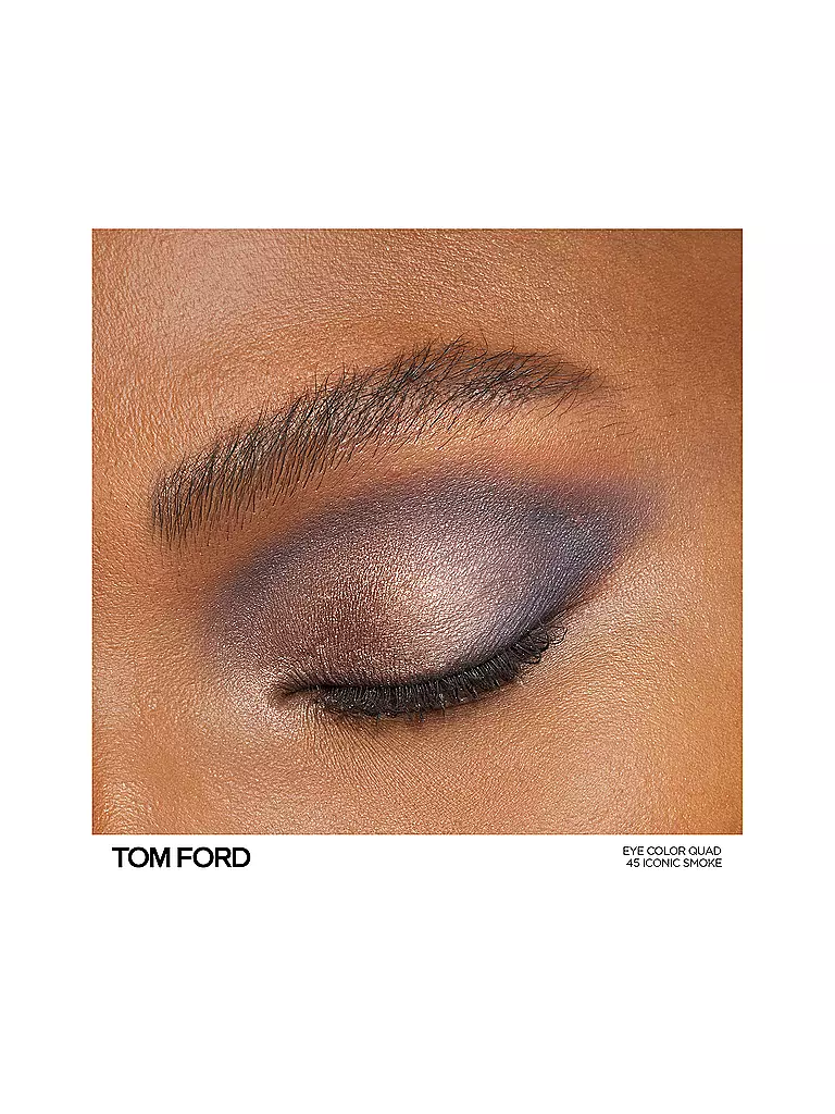 TOM FORD BEAUTY Lidschatten - Eye Color Quad (45 Iconic Smoke) grau