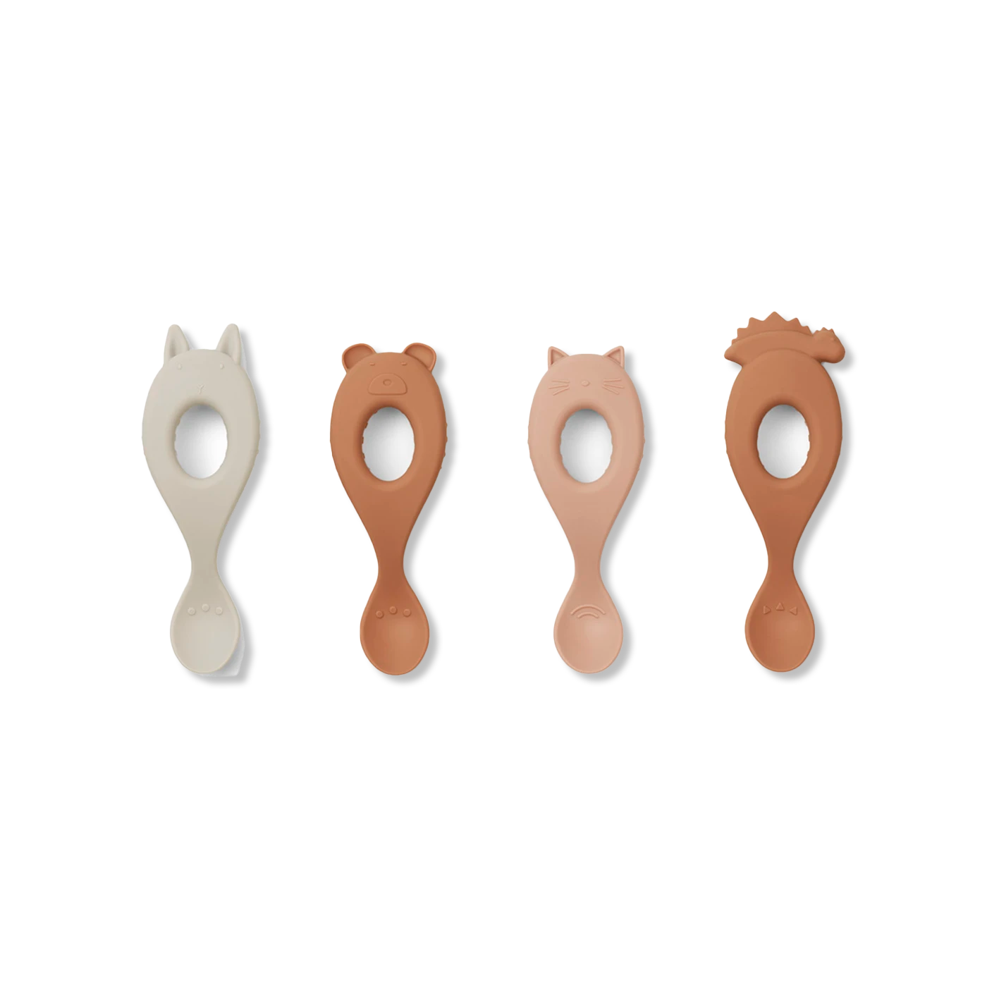 Liva silicone spoon 4-pack bestik