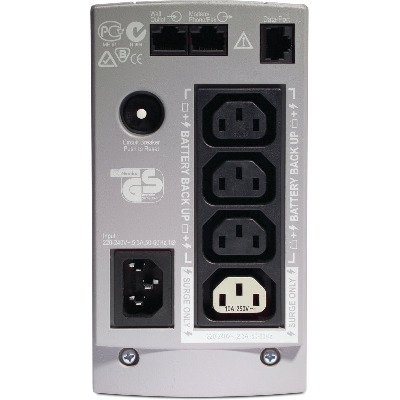 APC Back-UPS BK650EI - Alimentation de secours, 650 VA, 4 sorties C13, USB