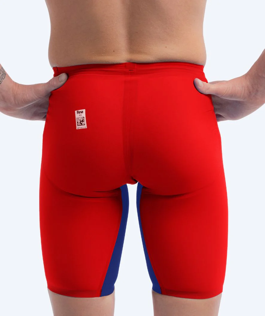 Speedo konkurrence badebukser til mænd - LZR Pure Valor 2.0 - Rød/blå