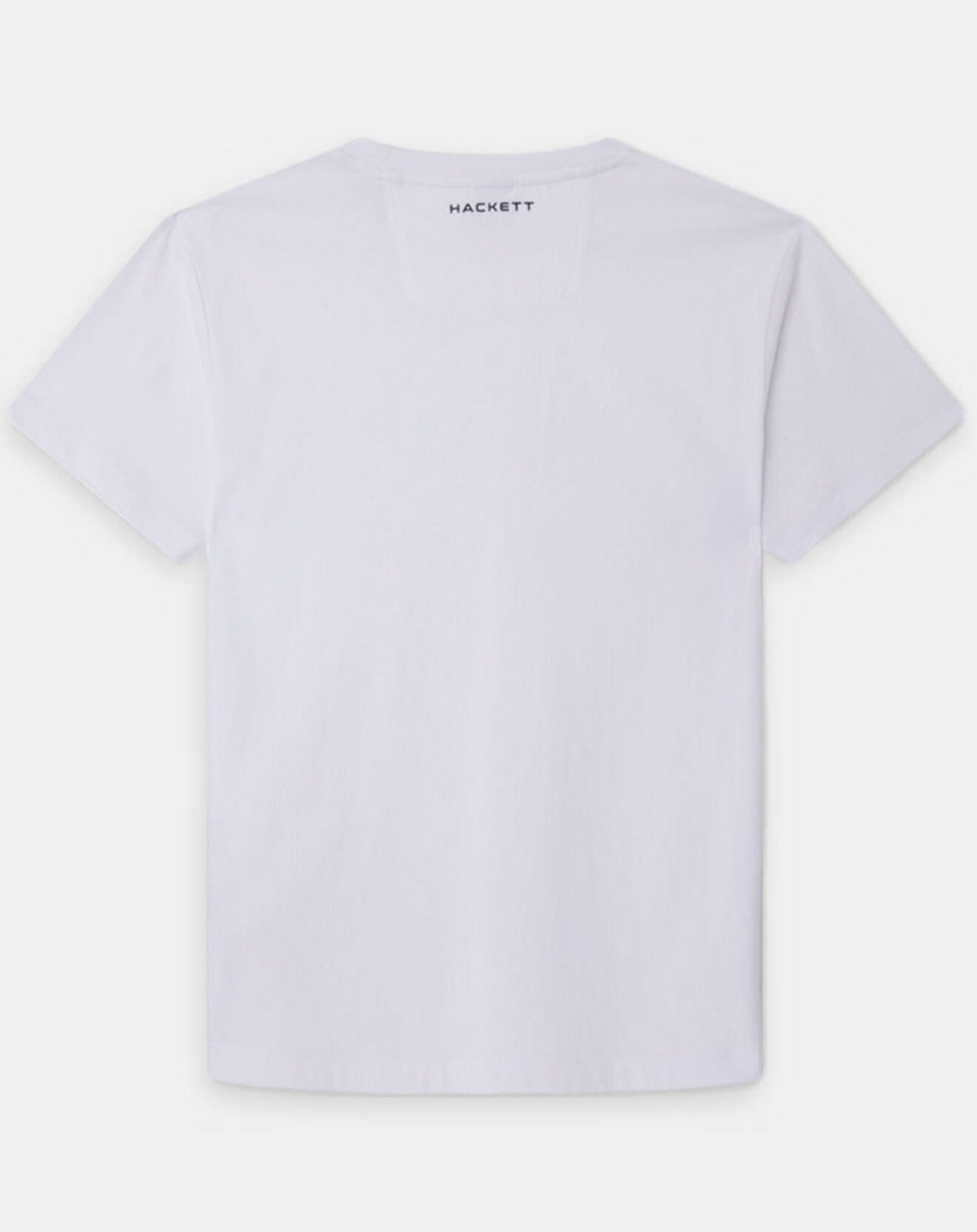 Hackett London T-Shirt Regular Fit Aston Martin Racing embossé blanc
