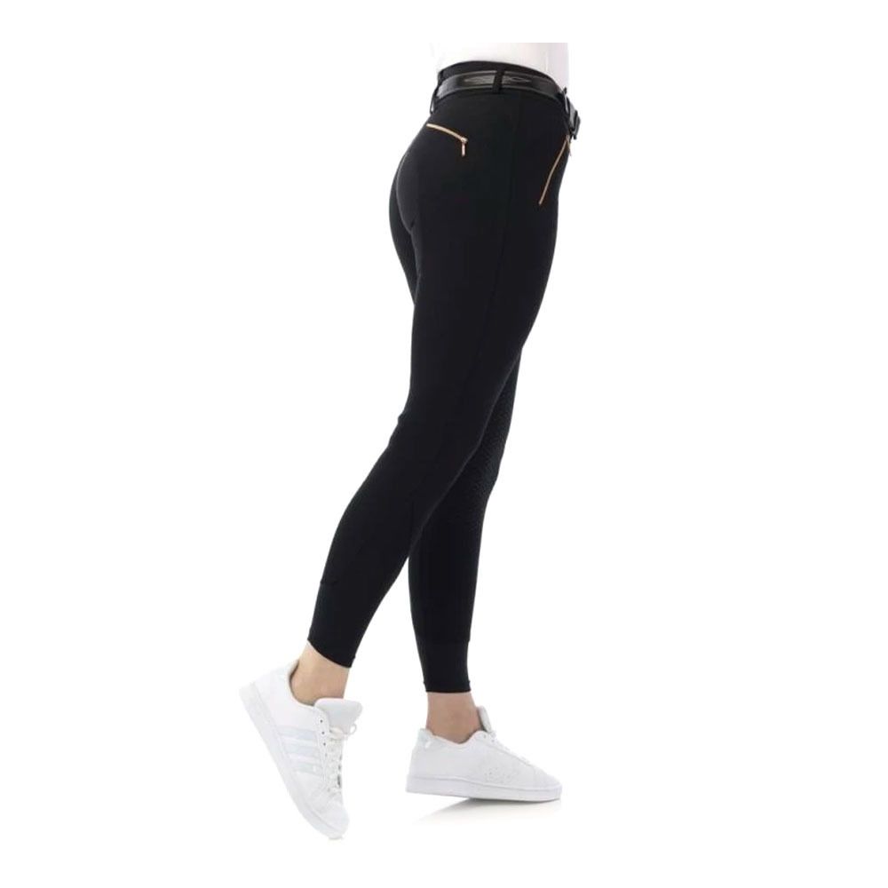 Equitheme KENYA - Pantalon siliconé Femme noir
