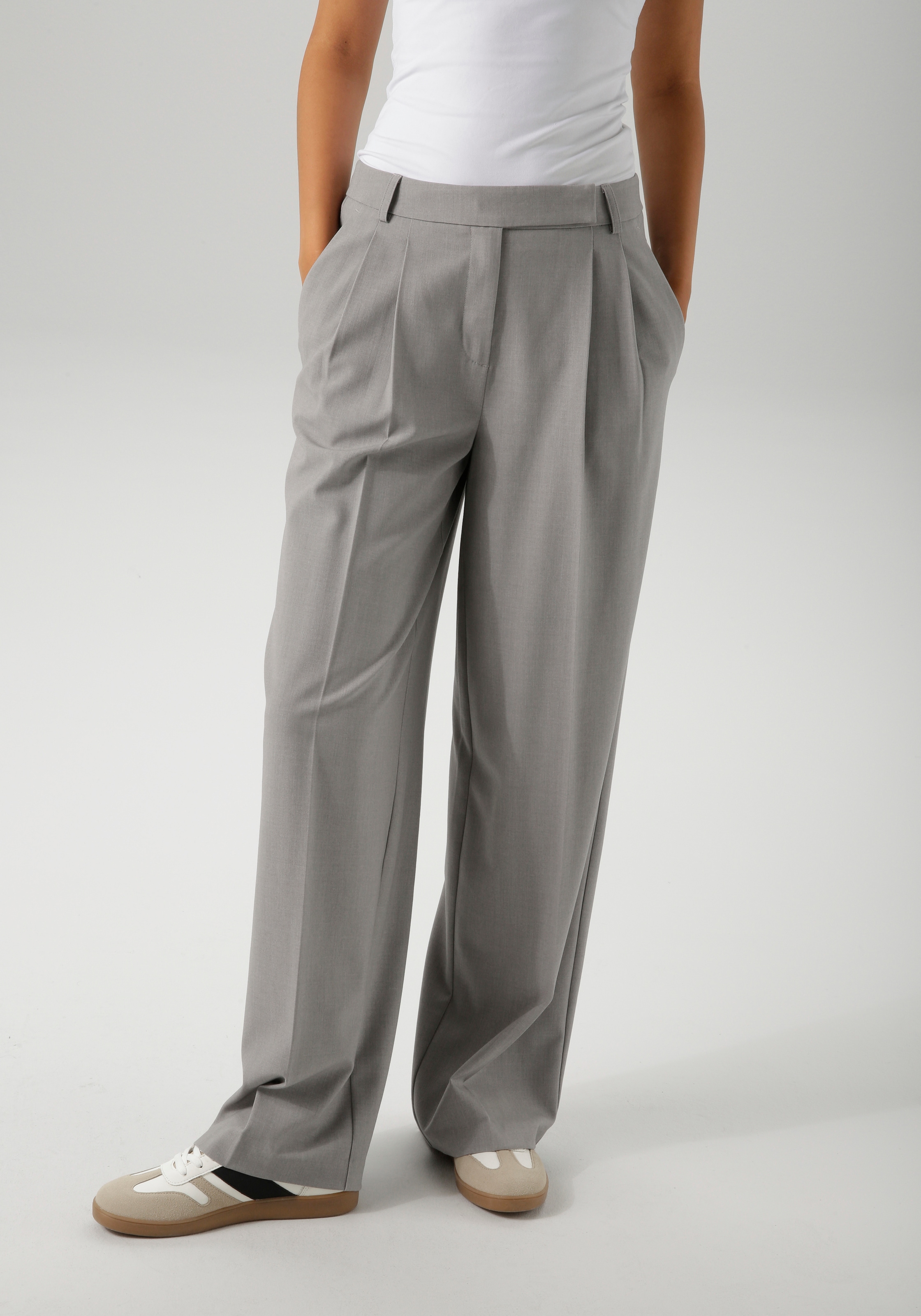 Aniston CASUAL Anzughose  mit Bundfalten - NEUE KOLLEKTION