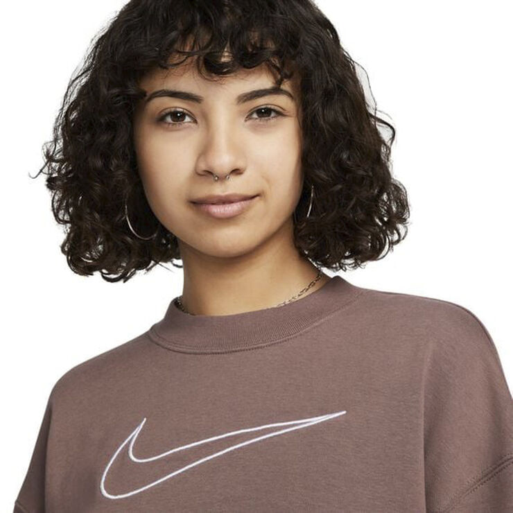 Nike Dri Fit Get Fit Graphic Sweatshirt Brun
