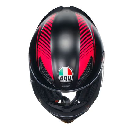 Casque AGV K1 S - WARMUP - Noir / Rose