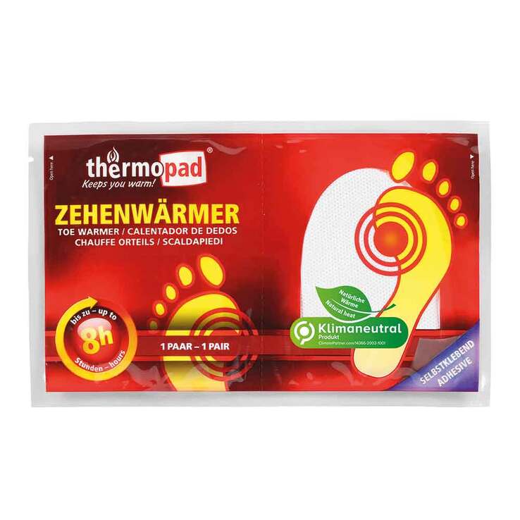 Thermopad Zehenwärmer, 2 St