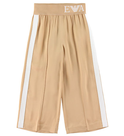 Emporio Armani Hosen - Beige m. Weiß