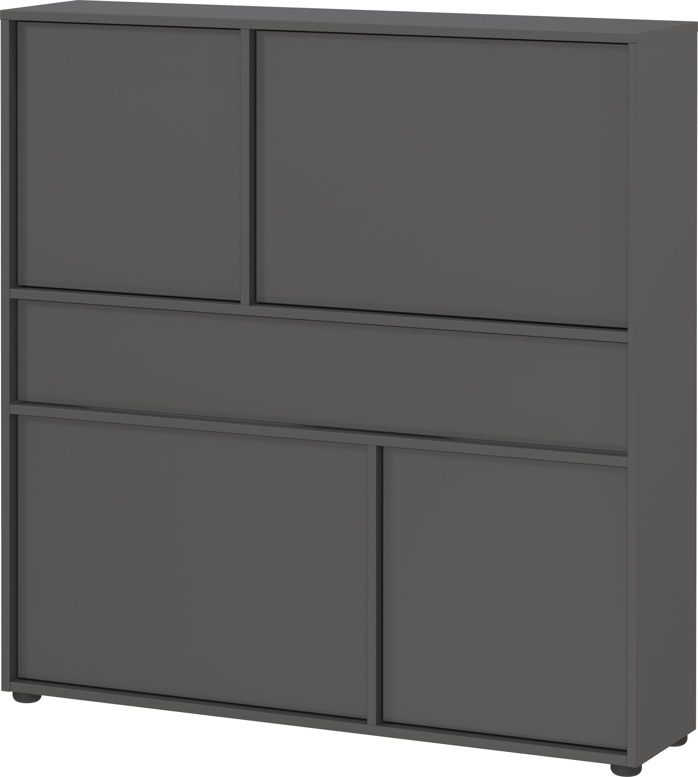 GERMANIA Mehrzweckschrank »Ameca 2.0« stehend montierbar; Flurschrank in geringer Tiefe, Breite 105 cm