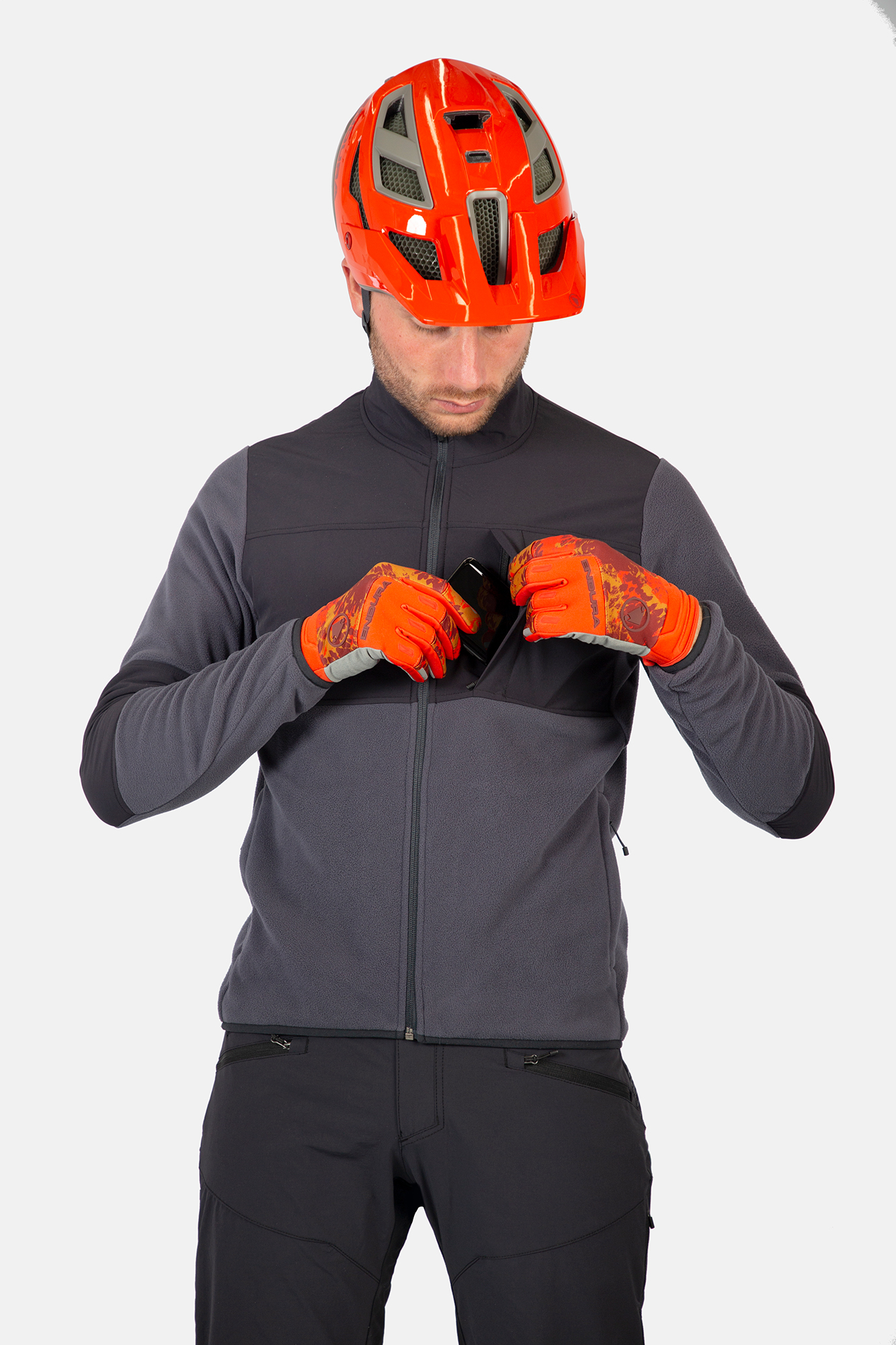 Endura Hummvee Full Zip Fleece Trøje Sort