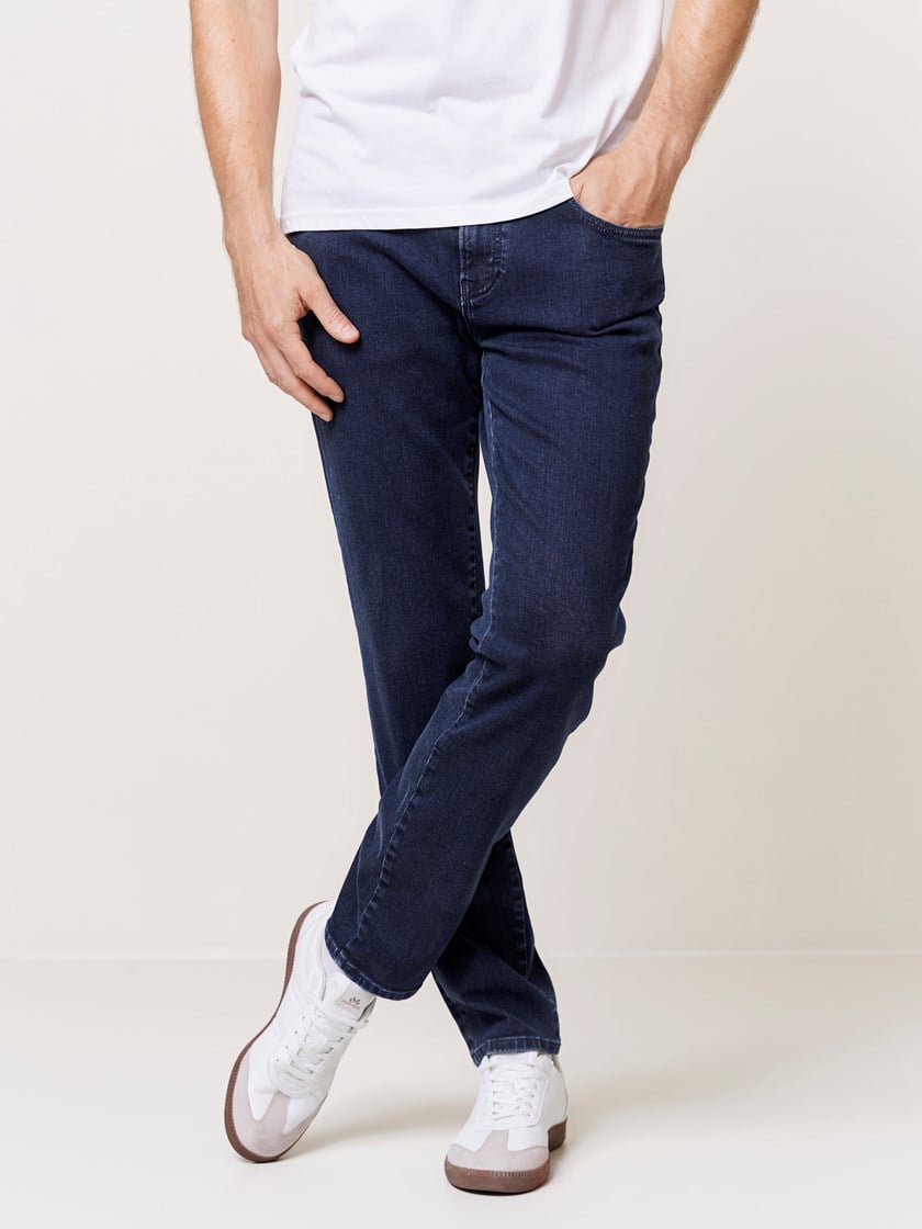 Steve blue stretch jeans Stonewashed