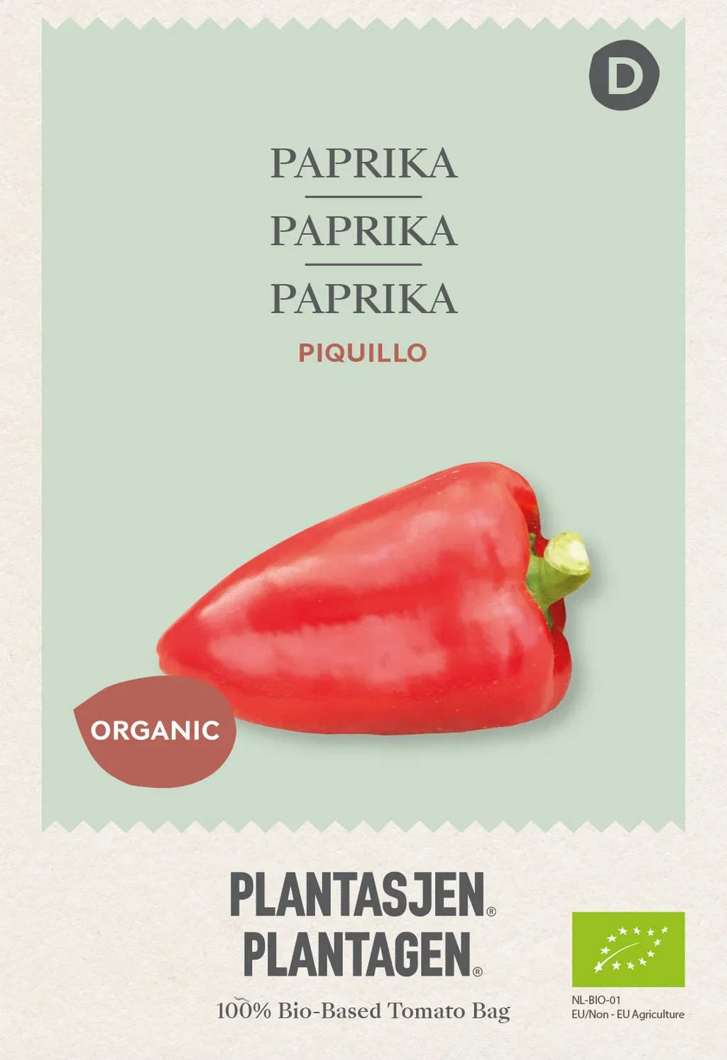 Capsicum annuum Paprika 'Piquillo'