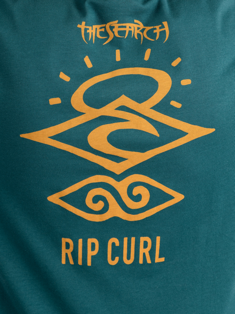 Rip Curl Search Icon T-Shirt blue green
