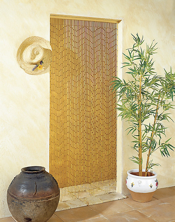 Rideau de porte bambou Garrigue E103 l.90 x H.200 cm