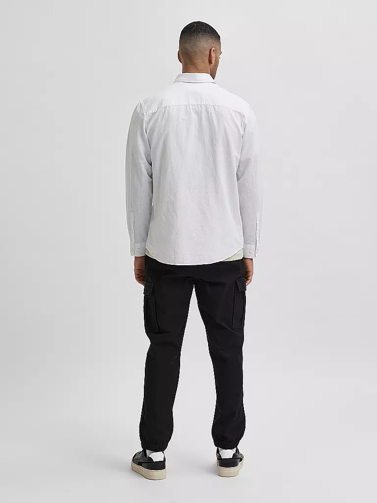 SELECTED Hemd Regular Fit SLHSLIMNEW weiss