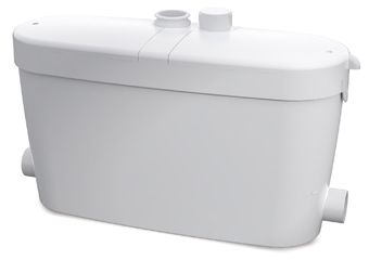 Sanibroyeur Saniaccess Pump Saniaccess v. douche, wastafel, fontein, bad en of (vaat)wasmachine 494x169x333mm inlaatzijde 3xDN40