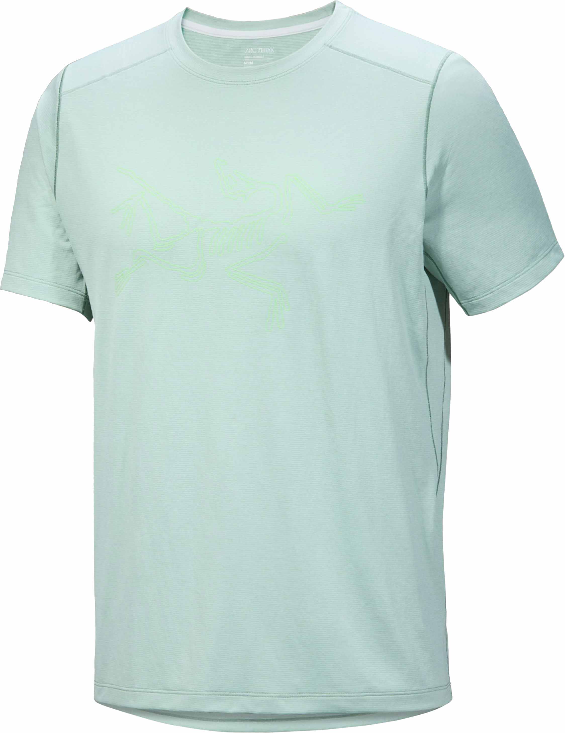 Cormac Logo SS Herre Stone Green Heather