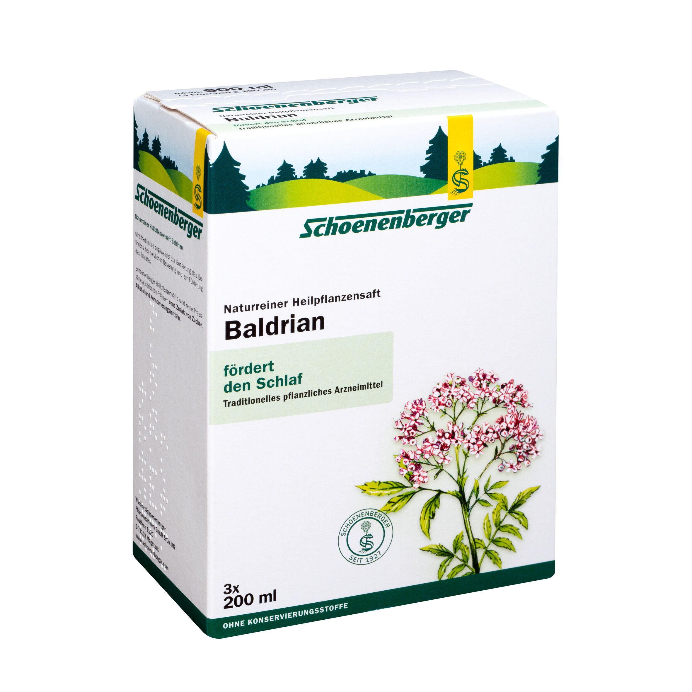 Schoenenberger® naturreiner Heilpflanzensaft Baldrian