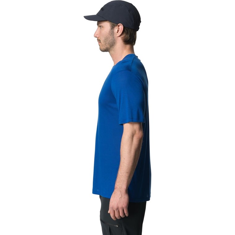Houdini M's Tree Tee Tribe Blue