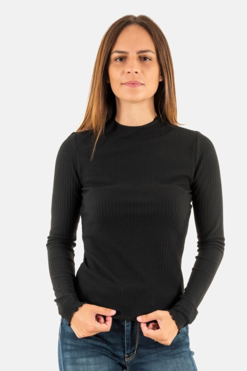 tee shirt manches longues only emma black
