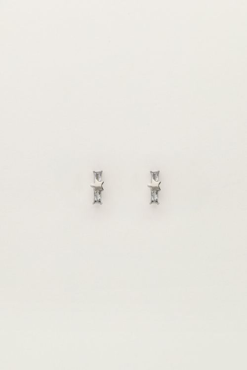 Studs ster met strass