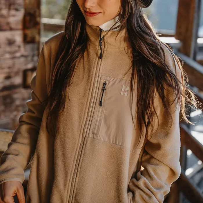 Poederbaas Four Seasons Fleece Jas Dames