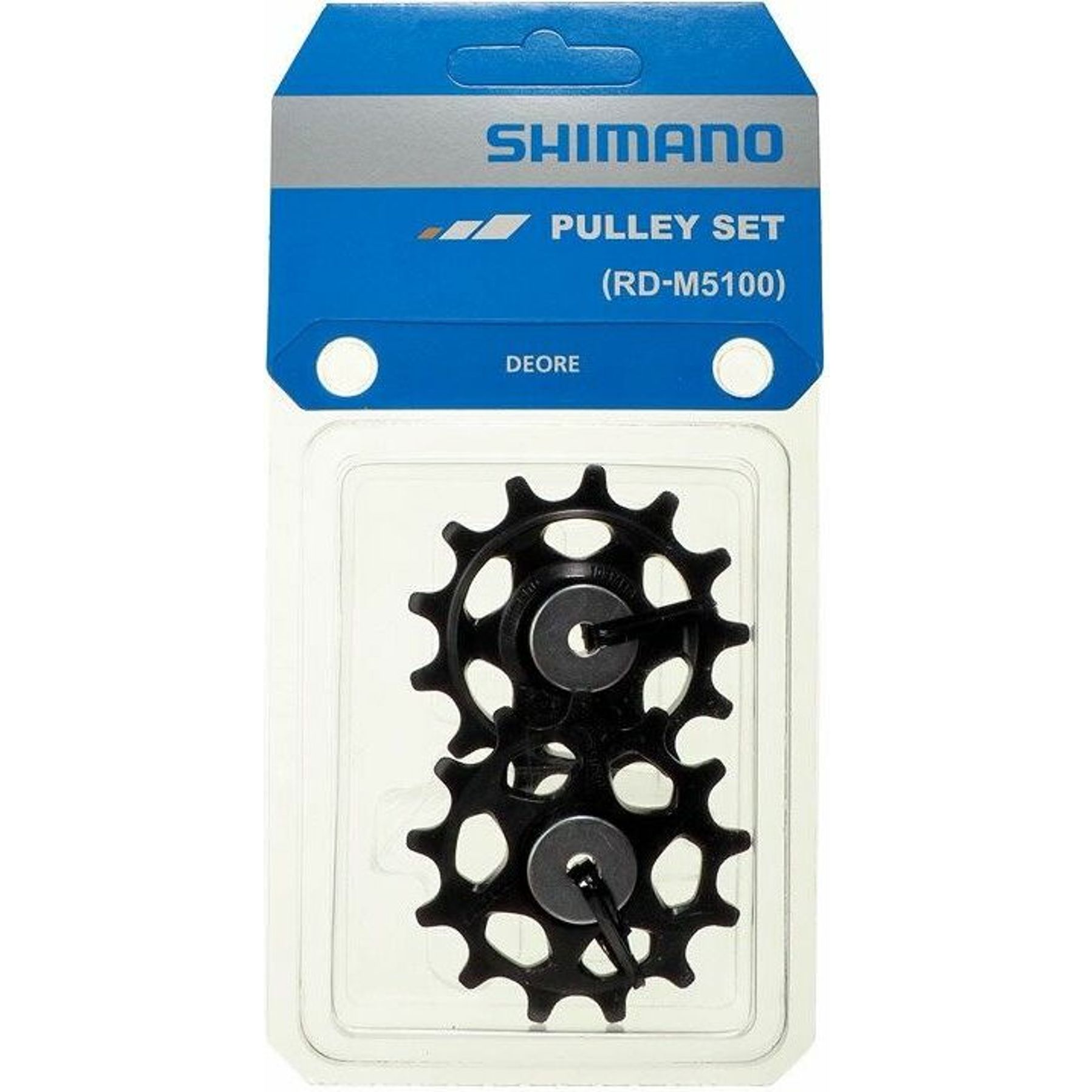 Shimano MTB Deore RD M5100 10-speed derailleurwielset