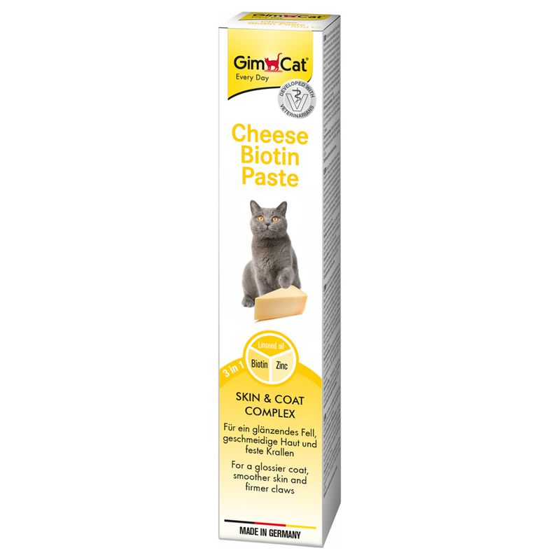 GimCat Pâte à la biotine goût fromage