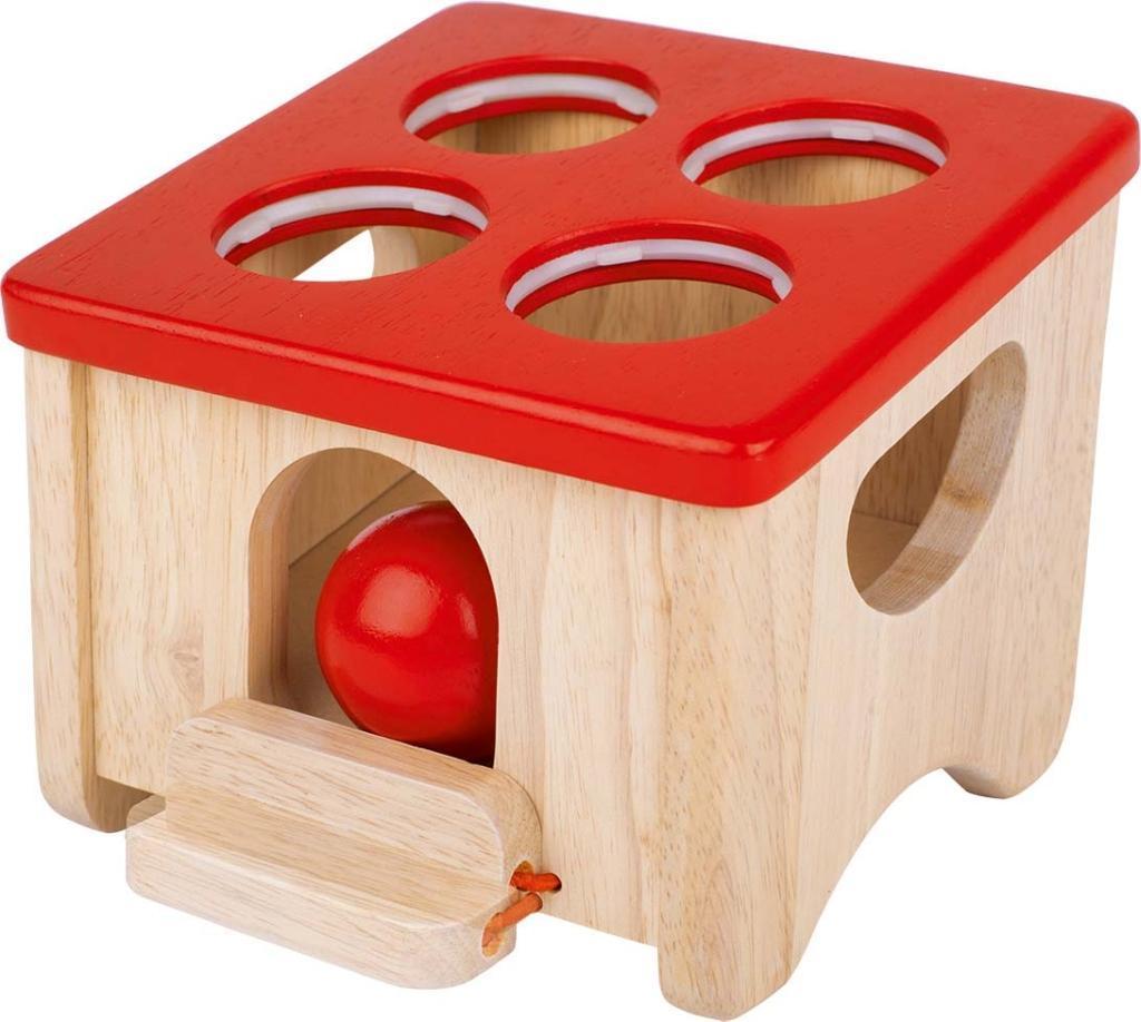 Klopfspiel FANG DIE KUGEL 5-teilig in bunt