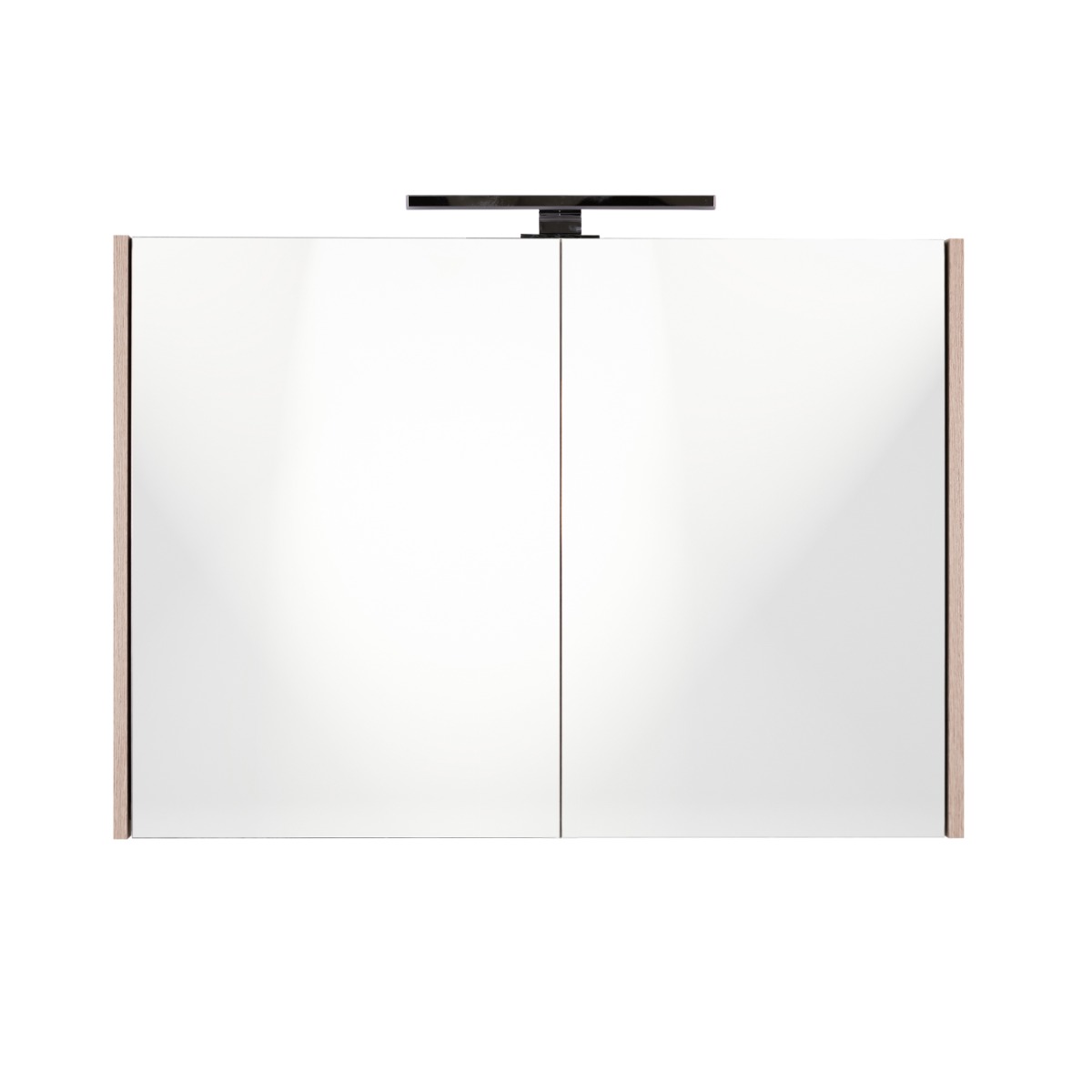 Best Design Happy spiegelkast met verlichting 100x60cm eiken
