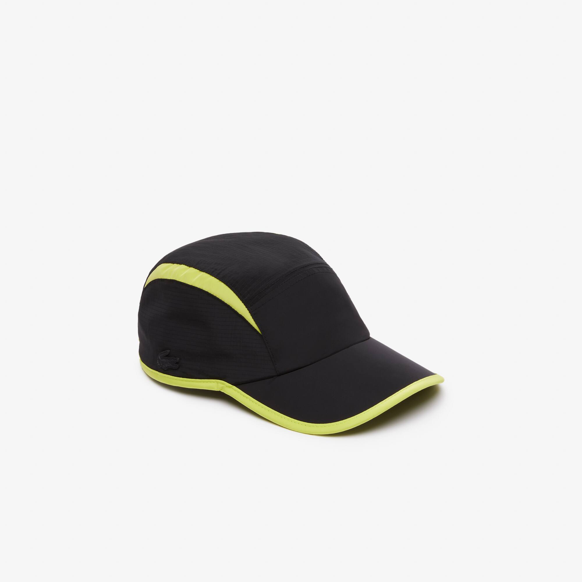 Jockey-Kappe mit Kontrast-Einsätzen Caps & Hüte - Schwarz - Lacoste - Unisex