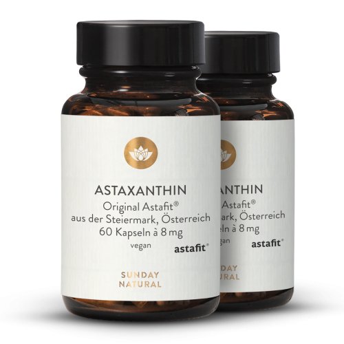 Sunday Natural Products  ASTAXANTHIN 8 mg Kapseln Astafit ®