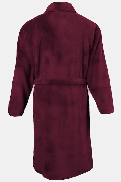 Bademantel, Homewear, Mikrofaser, Bindegürtel, bis 8XL